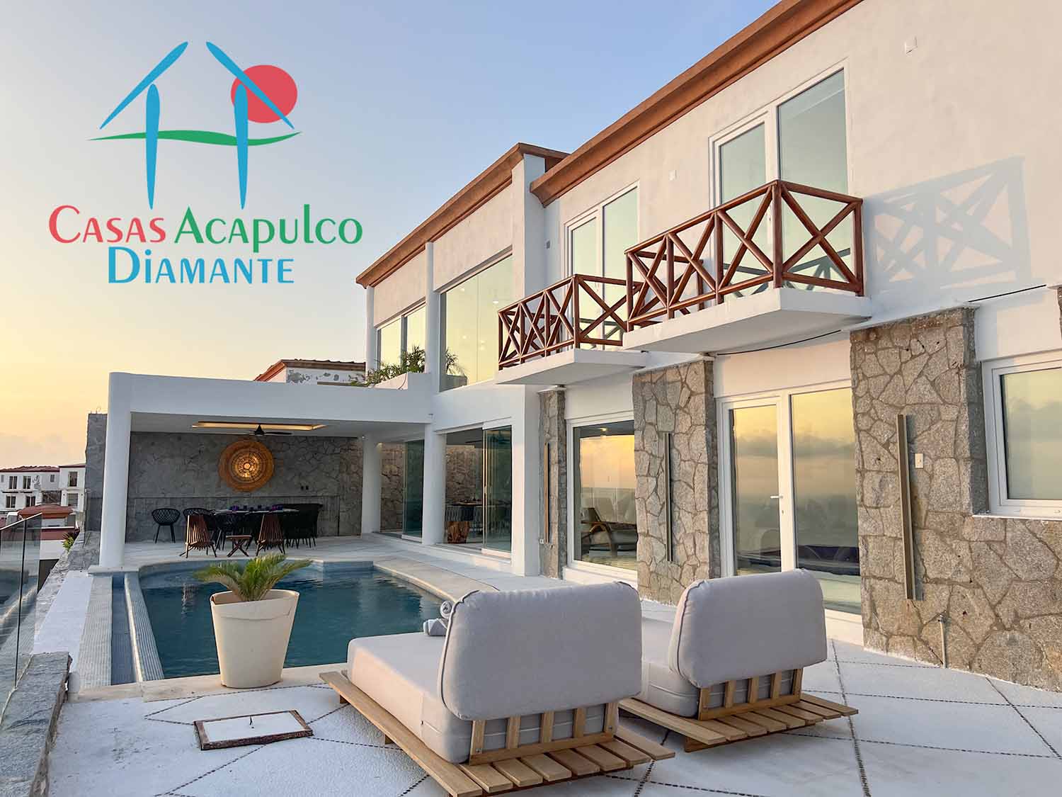 Brisas del Marqués Palmetto 9 Villa Frida - Terraza y alberca 21